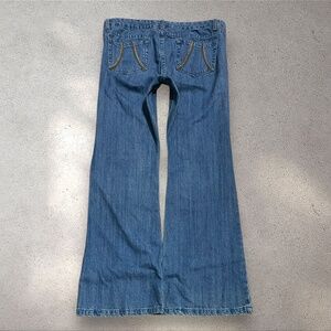 Tex by Max Azria Mid Rise Bootcut Jeans